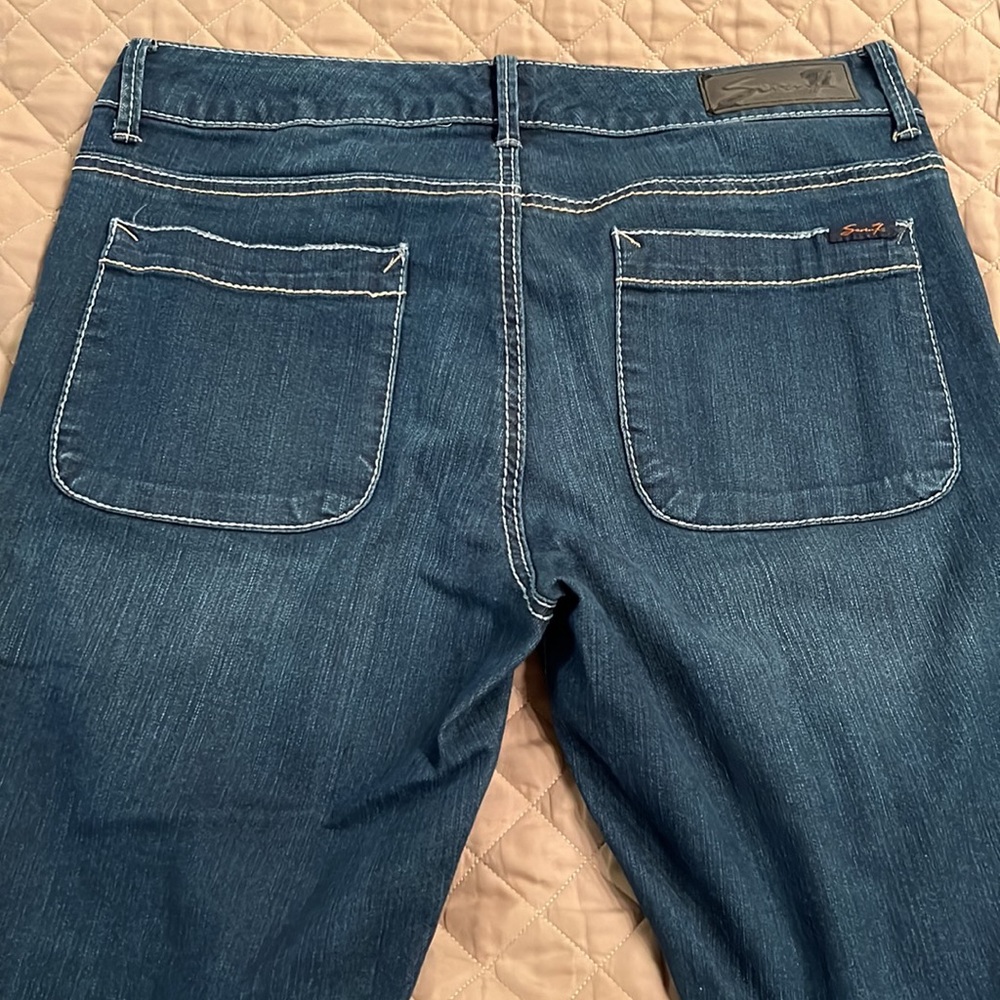 Seven7 Capri length jeans with cargo pockets - Picture 4 of 8